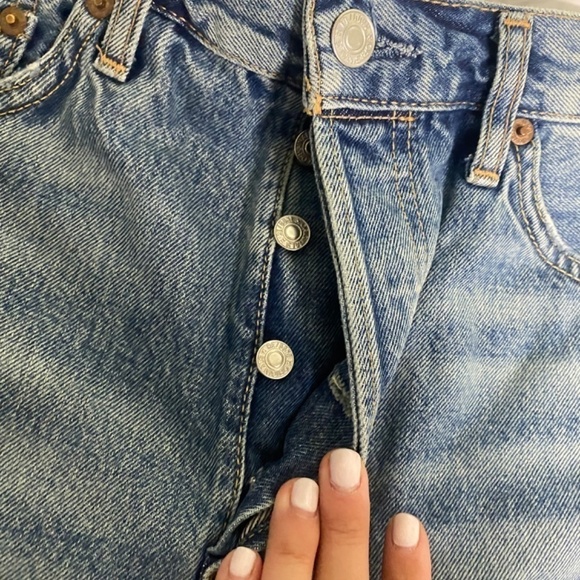 Re/done denim shorts NWT - Picture 4 of 8